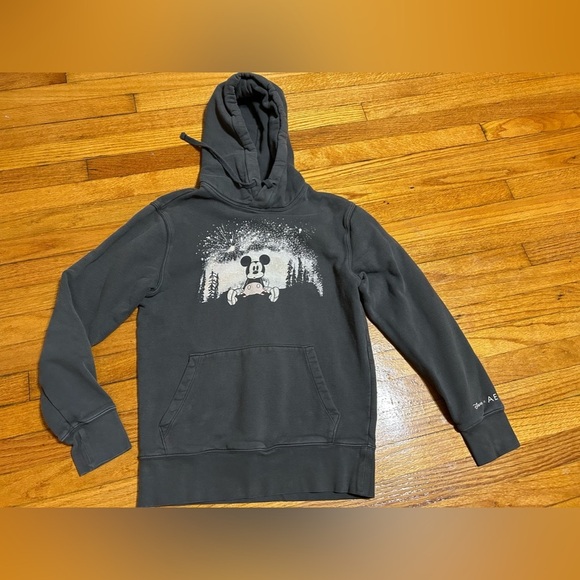 Disney x American Eagle Mickey Mouse Hoodie  Limited Edition Size XS - Picture 1 of 9